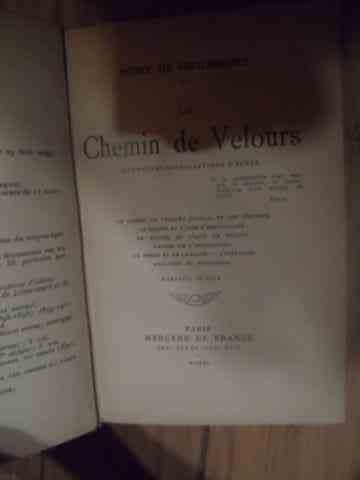 Le Chemin De Velours - Remy De Gourmont ,538074