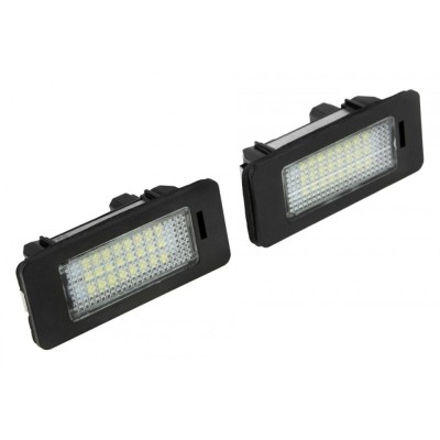 Set Lampa numar LED CanBus Bmw Seria 3 E90/E91 2004-, Seria 5 E39 1995-, Seria 5 E60/E61 2003-, X5 E70 2006-, X6 E71 2007- foto