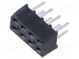 Conector şiruri pini mamă SAMTEC PIN 8 2mm aurit SMT soclu