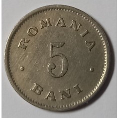 Rom&acirc;nia, 5 Bani 1900.