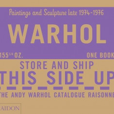 Warhol, Andy, Catalogue Raisonné, Paintings and Sculpture late 1974-1976 |