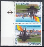 ROMANIA 2004 LP 1633 e ROMANIA MEMBRA NATO SERIE TETE-BECHE MNH