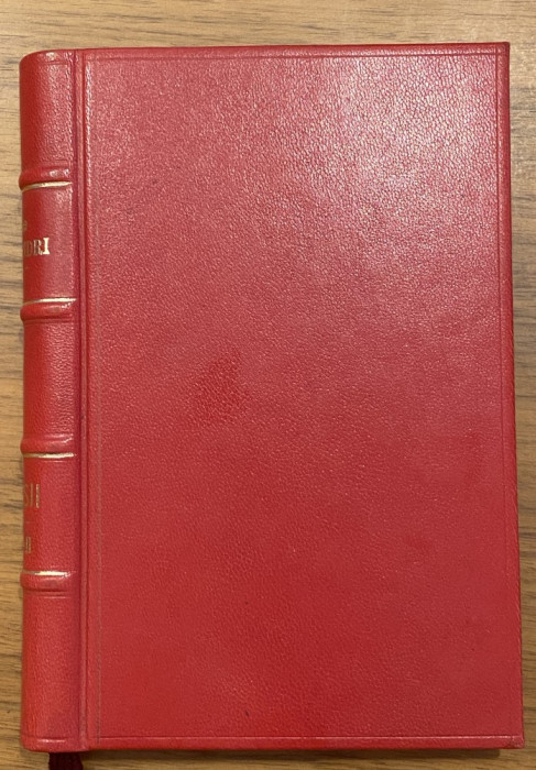 Vasile Alecsandri Opere Complete vol 5 Poesii 1875 prima editie