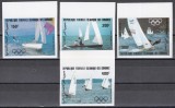 Comore 1983 - Anul preolimpic, Serie NDT, F.RARA, MNH