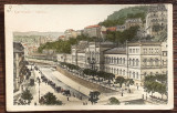 (225) CARTE POSTALA AUSTROUNGARIA - KARLSBAD (KARLOVY VARY, CEHIA) - CURHAUS