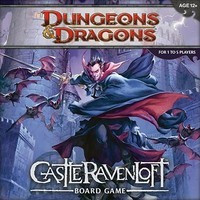 Dungeons &amp;amp; Dragons: Castle RavenLoft Board Game [With 20-Sided Die and 200 Encounter, Monster, and Treasure Cards and Tiles, Markers, Tokens and Ru foto
