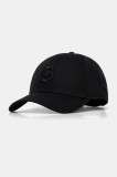 BOSS sapca culoarea negru, cu imprimeu, 50533299
