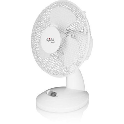 Ventilator Gallet, 23 W, 23 cm, 2 viteze, oscilatie, cablu 1.5 m, Alb foto