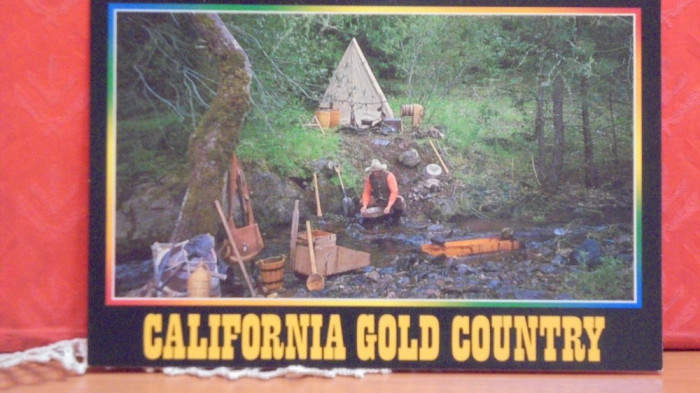 U.S.A. - CALIFORNIA GOLD COUNTRY - CAUTATOR DE AUR - NECIRCULATA.