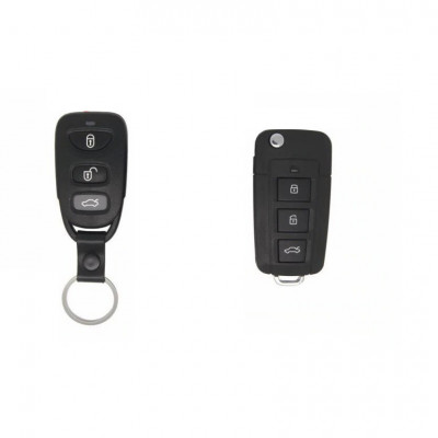 Carcasa cheie auto de transformat, briceag cu 3 + 1 butoane KI-118, compatibil Kia AllCars foto