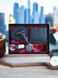 Set negru pentru barbati 4 piese, Oem