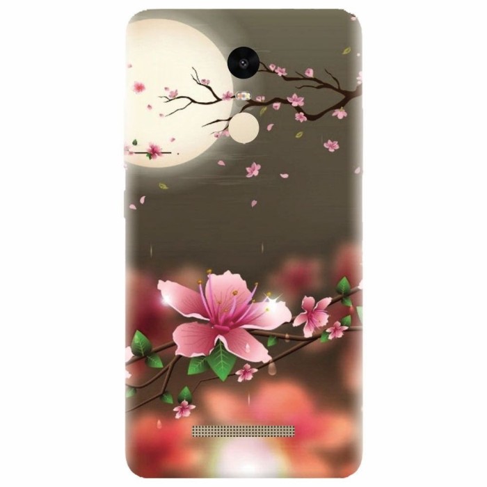Husa silicon pentru Xiaomi Remdi Note 3, Flowers 101