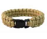 PARACORD - BRATARA SUPRAVIETUIRE - COYOTE, Mil-Tec