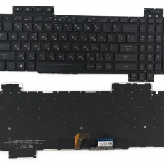 Tastatura Laptop Gaming, Asus, ROG Strix GL703GS, GL703GM, iluminata, RGB, layout US