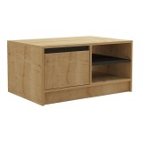 Cumpara ieftin Masa de cafea Narli, Pako World, Nuc, 90x60x45 cm