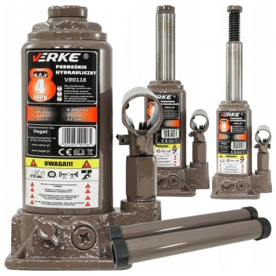 Cric hidraulic tip butelie 4 tone VERKE V80118 foto
