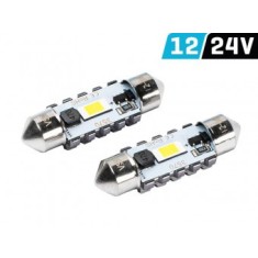Set 2 bec VISION Festoon SV8.5 36 mm 12/24V 83210