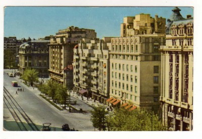 BUCURESTI BD NICOLAE BALCESCU EDITAT ONT CARPATI RPR foto