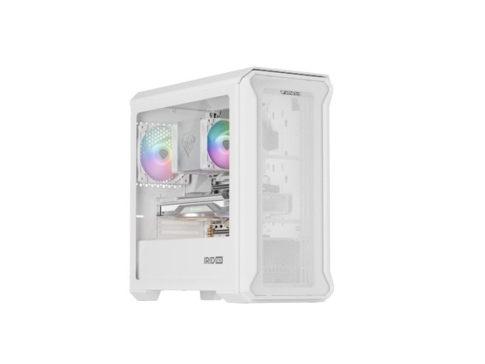 Carcasa GENESIS IRID 503 ARGB LT MATX WH