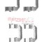 Set accesorii, placute frana NISSAN NAVARA (D40) (2004 - 2016) METZGER 109-1722