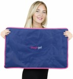 Pernă de răcire Magic Gel XXL 60 x 38 cm - pernă din gel pentru &icirc;ntregul corp superior - perna de răcire este extra mare și reutilizabilă - pachet de