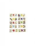 Puzzle lemn cu autocorectie invata Numerele, Goki