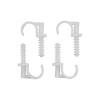 Set 4 cleme simple, montare rapida, 20mm Vorel 54852