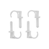 Set 4 cleme simple, montare rapida, 20mm Vorel 54852
