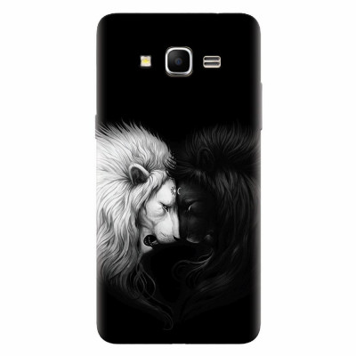 Husa silicon pentru Samsung Grand Prime, Lions foto