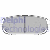 Set placute frana disc Kia Sorento I (JC) Motor 2.4, 2.5 CRDi, 2.5 CRDi 4WD, 3.3 V6 4WD, 3.5 V6 4WD, OE 583023ED00