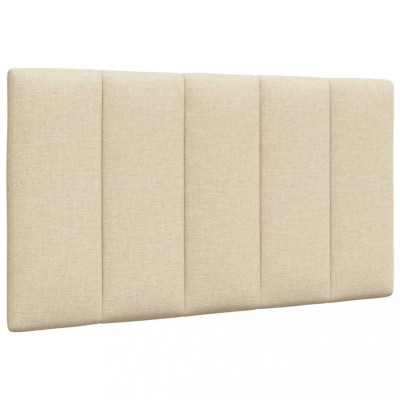 vidaXL Pernă pentru tăblie de pat, crem, 80 cm, material textil 4019140 foto