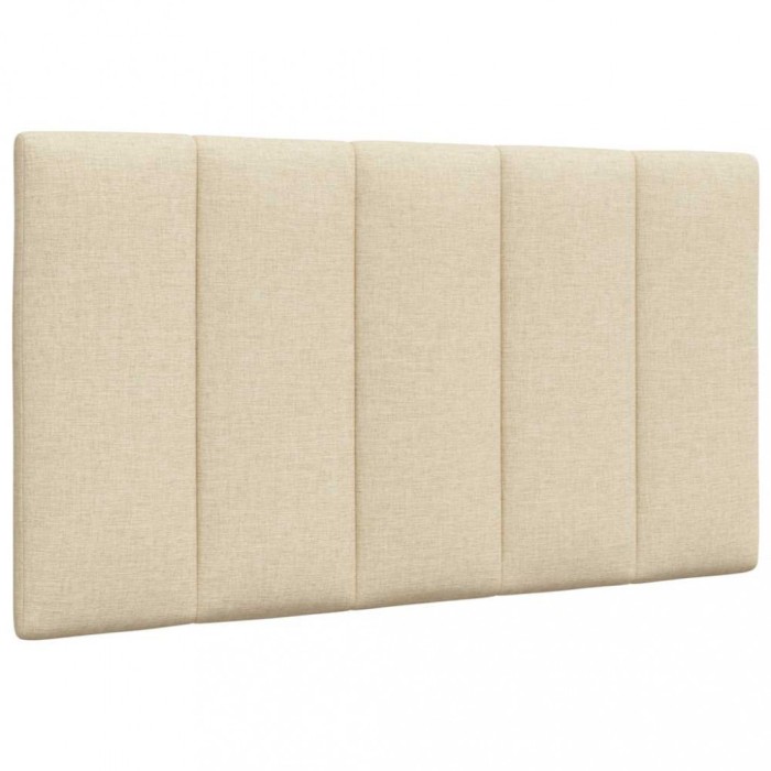 vidaXL Pernă pentru tăblie de pat, crem, 80 cm, material textil 4019140