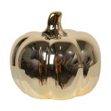 Cumpara ieftin Dovleac decorativ portelan auriu 9x8 cm