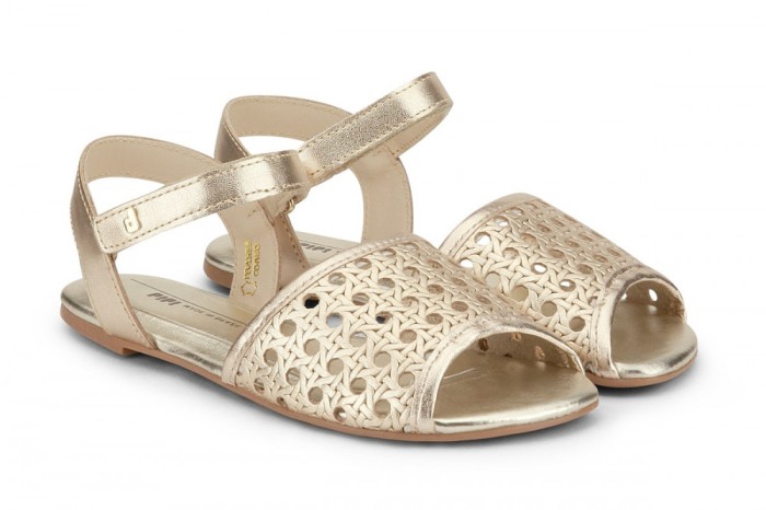 Sandale Fete BIBI Little Me Gold 33 EU