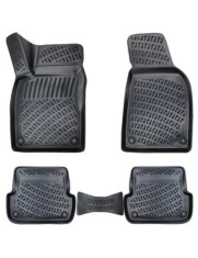 Set 4 Covorase Auto din Cauciuc Audi A4 B6 (Typ 8E) 2000-2004, Umbrella