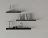 Cumpara ieftin Raft de perete Leila, 3 Piese, 50 x 2 x 14 cm