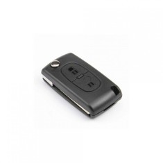 Carcasa cheie telecomanda 2 butoane compatibila Peugeot / Citroen