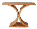 Consola Art Deco din lemn masiv furniruit CAT060B