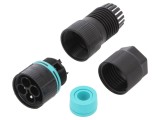 Conector alimentare AC terminal cu şurub tată TEEPLUG&reg; 17,5A TECHN O IP68 3 poli