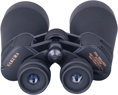 Binoclu profesional cu zoom si reglaj Sakura 20x-180x100 lentile tratate foto