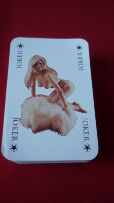 CARTI DE JOC POKER SEXI, EROTICE foto