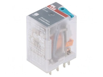 Releu Electromagnetic 4PDT 125VDC 6A foto