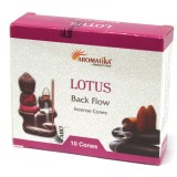 CONURI CU FUMIGARE INVERSĂ PENTRU AROMATERAPIE - LOTUS