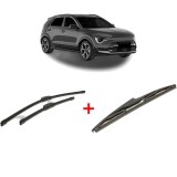 Cumpara ieftin Set 3 stergatoare KIA NIRO II (SG2) din 2022, pentru parbriz si luneta, Bosch Twin