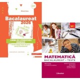 Pachet Bacalaureat 2026. Limba si literatura romana si Matematica M1. Teste - Mihaela Dobos, Rodica Manolescu
