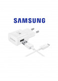 Set Incarcator Fast Charging Samsung USB adaptor priza Universal + Cablu Date MicroUSB Transfer si Incarcare Original