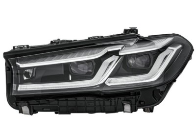 Far BMW Seria 5 (G30/G31), 06.2020-, partea stanga, HELLA, Tip=MATRIX; LED; electric; fara unitate control LED; LED; Numar functii iluminare:5; fara foto