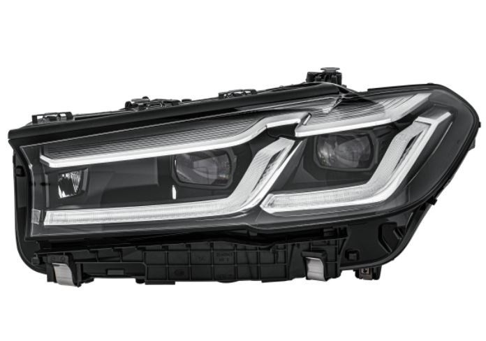 Far BMW Seria 5 (G30/G31), 06.2020-, partea stanga, HELLA, Tip=MATRIX; LED; electric; fara unitate control LED; LED; Numar functii iluminare:5; fara