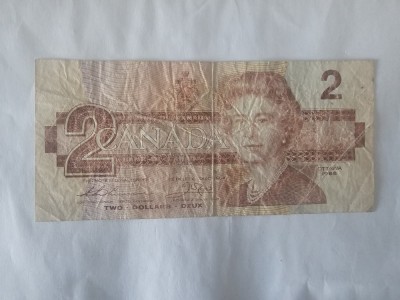 Canada 2 Dollars 1986 foto