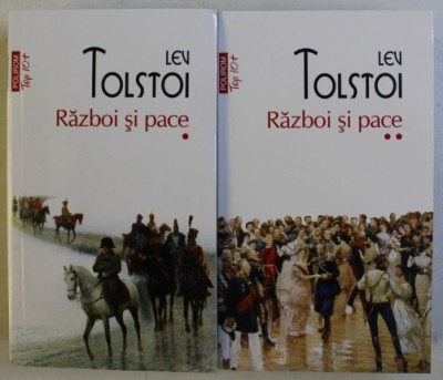 RAZBOI SI PACE , VOLUMELE I - II de LEV TOLSTOI , 2016 foto